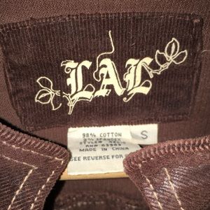 Brown LAL brand jacket size s.